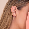 Earcuff solitario nude