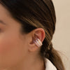 Earcuff Triple rosa