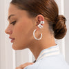 Set Aretes x4 The Trend Plata