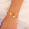 Pulsera Dijes Alcanzar Las Estrellas gold By Issa Vásquez