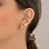 Set X3 Aretes Básicos gold